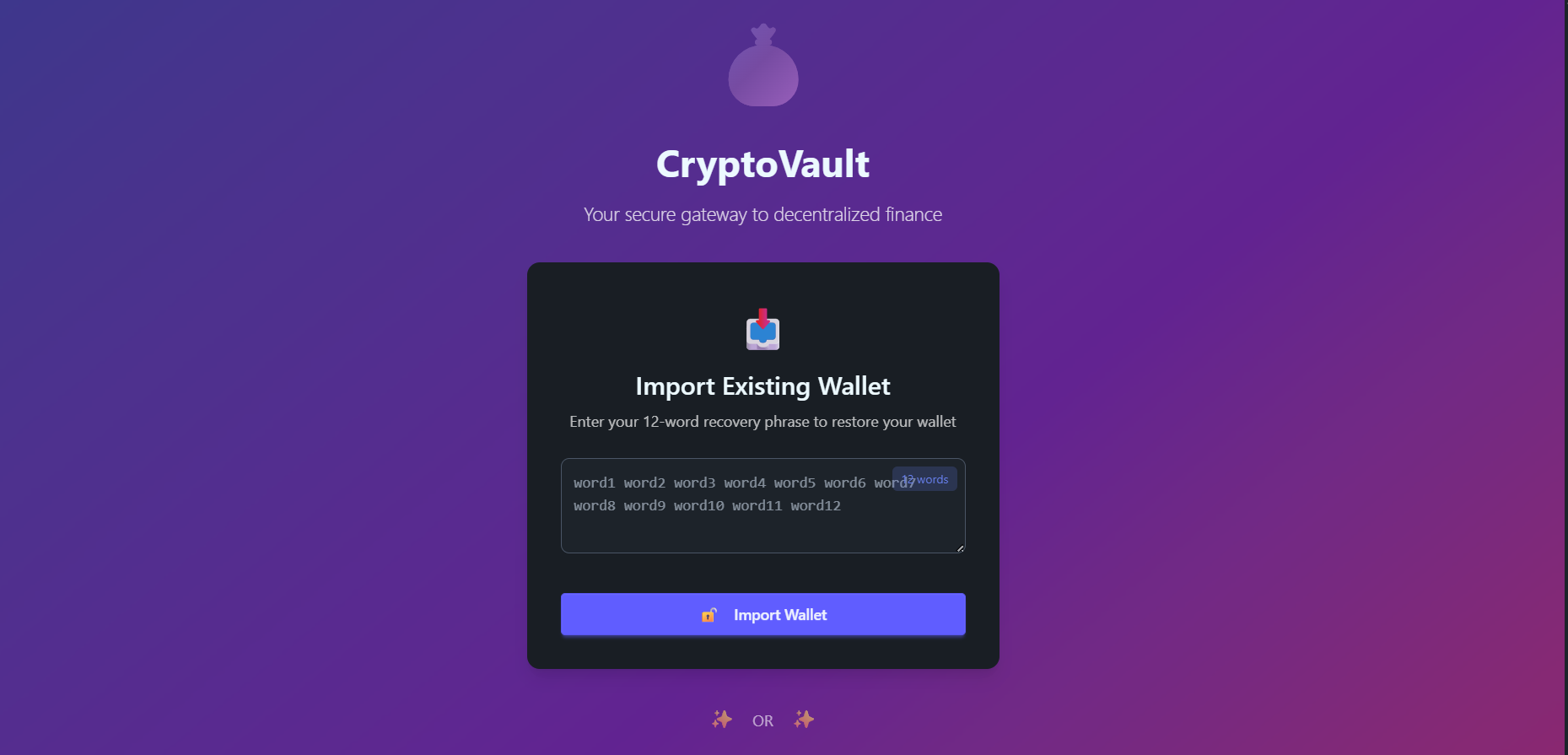 Crypto Wallet